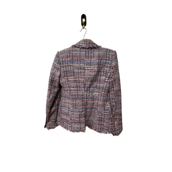 Veronica Beard Theron Double-Breasted Tweed Blazer Size 2 - Picture 8 of 8